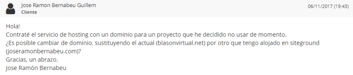 Ticket Servicio Técnico Raiola 03