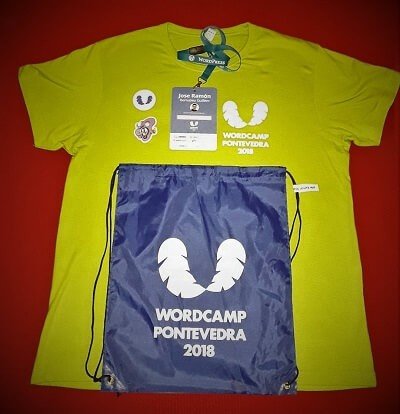 Voluntario de WordCamp Pontevedra 2018