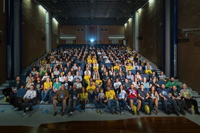 Asistentes a la WordCamp Pontevedra 2019