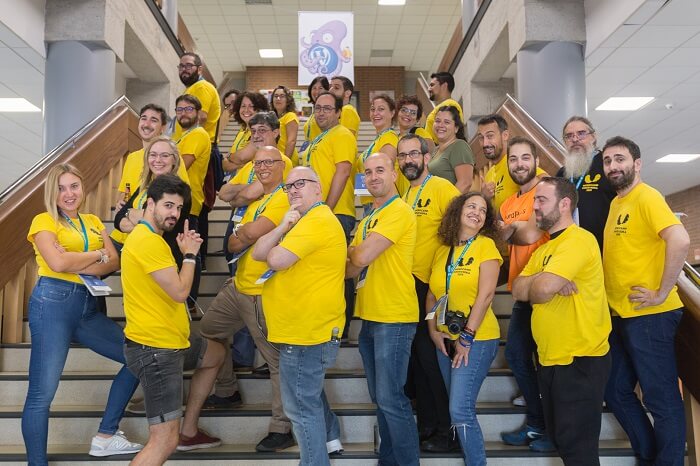 Voluntarios de la WordCamp Pontevedra 2019