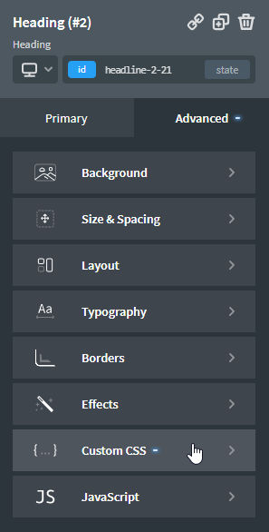 Agregar CSS en Oxygen Builder